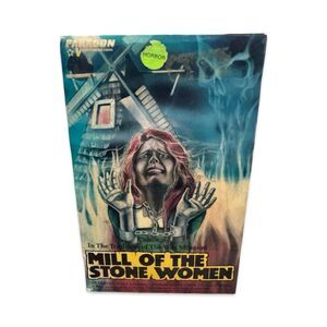 Mill of the Stone Women VHS 1985 Rare Horror Collector's Edition